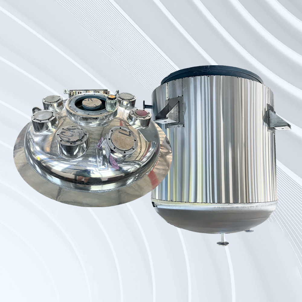 搪玻璃外包不锈钢反应釜